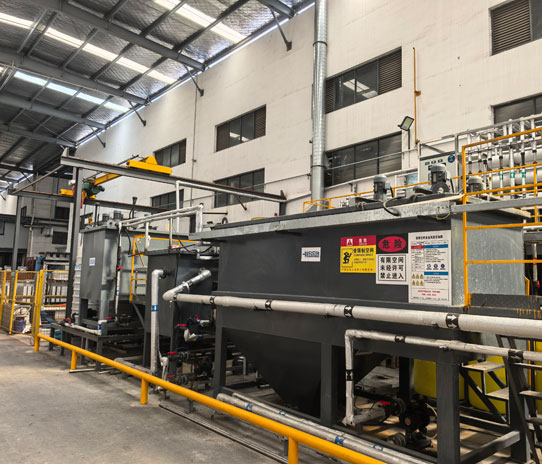 ***銅產線生產廢水零排放三期項目現場